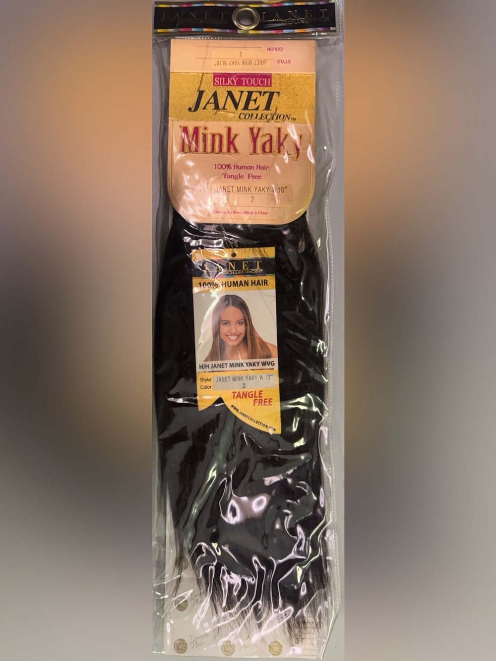 Janet Collection. 100% human hair. Mink yaky.